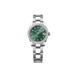RLX Datejust m278384RBR-0021/0022 Mint Green 31mm Dial Oyster Watch - Image 2