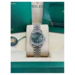RLX Datejust m278384RBR-0021/0022 Mint Green 31mm Dial Oyster Watch - Image 3