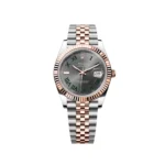 RLX Datejust 41mm 126331 Oyster Band Steel and Everose Gold Men’s Watch - Image 2