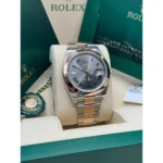 RLX Datejust 41mm 126331 Oyster Band Steel and Everose Gold Men’s Watch - Image 4