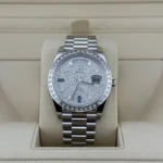 RLX Day-Date 40mm 228396TBR-0021 Diamonds Sapphires Dial - Image 2
