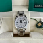 RLX Day-Date 40mm 228396TBR-0021 Diamonds Sapphires Dial - Image 7