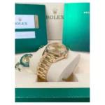 RLX Datejust m278278-0009 Champagne 31mm Dial President Bracelet Watch - Image 5