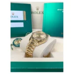 RLX Datejust m278278-0009 Champagne 31mm Dial President Bracelet Watch - Image 7