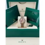 RLX Datejust m278271-0009/0010 Rose 31mm Dial Oyster Bracelet Watch - Image 8