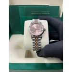 RLX Datejust m278271-0009/0010 Rose 31mm Dial Oyster Bracelet Watch - Image 14