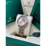 RLX Datejust m278271-0009/0010 Rose 31mm Dial Oyster Bracelet Watch - Image 3
