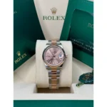 RLX Datejust m278271-0009/0010 Rose 31mm Dial Oyster Bracelet Watch - Image 5