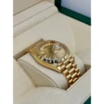 RLX Day-Date "President" 40mm Yellow Gold Champagne Index Dial - 228238 - Image 4