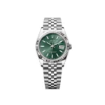 RLX Datejust 36mm 126234 Mint Green Dial Jubilee Bracelet Watch