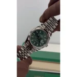 RLX Datejust 36mm 126234 Mint Green Dial Jubilee Bracelet Watch - Image 12