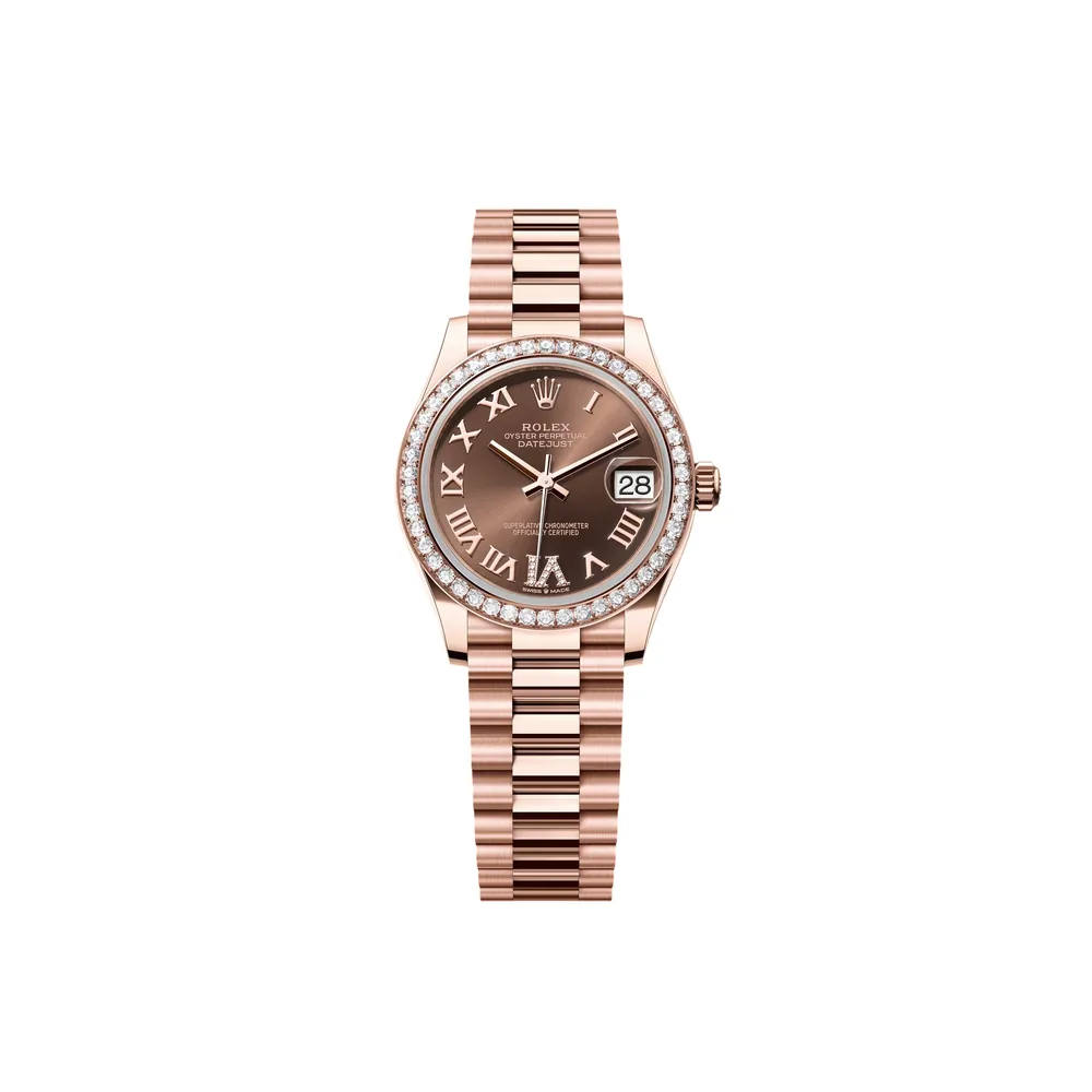 P0274-1 RLX Datejust m278285RBR-0016 Chocolate 31mm Dial - Image 1