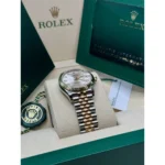 RLX Datejust m278273-0019/0020 31mm Silver Dial Stainless Steel and Yellow Gold Oyster Watch - Image 7