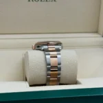 RLX Datejust m278241-0031/0032 31mm Silver Floral Motif Dial Oyster Bracelet Watch - Image 6