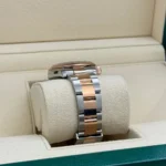 RLX Datejust m278241-0031/0032 31mm Silver Floral Motif Dial Oyster Bracelet Watch - Image 7