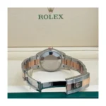 RLX Datejust m278241-0031/0032 31mm Silver Floral Motif Dial Oyster Bracelet Watch - Image 8