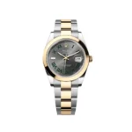 RLX Datejust 41mm 126303 Slate Roman Oyster Steel and Yellow Gold Mens Watch