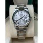 RLX Datejust 36mm 126234 White Roman Dial Oyster Stainless Steel Mens - Image 10
