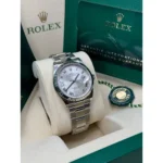 RLX Datejust 36mm 126234 White Roman Dial Oyster Stainless Steel Mens - Image 12