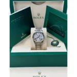 RLX Datejust 36mm 126234 White Roman Dial Oyster Stainless Steel Mens - Image 15