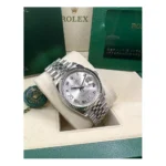 RLX Datejust 36mm 126234 White Roman Dial Oyster Stainless Steel Mens - Image 4