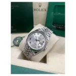 RLX Datejust 36mm 126234 White Roman Dial Oyster Stainless Steel Mens - Image 5