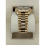 RLX Day-Date "President" 40mm Yellow Gold Green Roman "Money" Dial - 228238 - Image 4