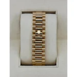 RLX Day-Date "President" 40mm Yellow Gold Green Roman "Money" Dial - 228238 - Image 5