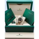 RLX Datejust m278243-0013/0014 31mm Dark Grey Dial Yellow Rolesor Oyster Watch - Image 10