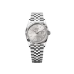 RLX Datejust 36mm 126234 Silver Index Dial Oyster Stainless Steel - Image 2