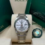 RLX Datejust 36mm 126234 Silver Index Dial Oyster Stainless Steel - Image 3
