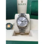 RLX Datejust 36mm 126234 Silver Index Dial Oyster Stainless Steel - Image 8