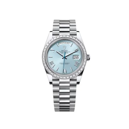 RLX Day-Date 40mm 228396TBR-0030 Ice Blue Roman Dial