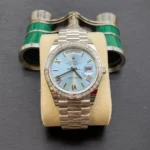 RLX Day-Date 40mm 228396TBR-0030 Ice Blue Roman Dial - Image 10