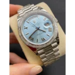 RLX Day-Date 40mm 228396TBR-0030 Ice Blue Roman Dial - Image 11