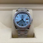 RLX Day-Date 40mm 228396TBR-0030 Ice Blue Roman Dial - Image 2