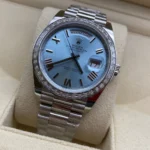 RLX Day-Date 40mm 228396TBR-0030 Ice Blue Roman Dial - Image 4