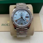 RLX Day-Date 40mm 228396TBR-0030 Ice Blue Roman Dial - Image 7