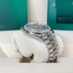 RLX Day-Date 40mm 228349RBR-0005 Bright Blue Dial President Bracelet - Image 6