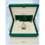 RLX Day-Date "President" 40mm Yellow Gold White Roman Dial Diamond Bezel - 228348rbr - Image 8