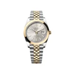 RLX Datejust 41mm 126303 Silver Index Oyster Steel and Yellow Gold Mens Watch - Image 2