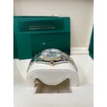 RLX Datejust 41mm 126303 Silver Index Oyster Steel and Yellow Gold Mens Watch - Image 4