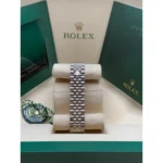 RLX Datejust m278344-0035/0036 Bright Blue Dial 31mm Domed Diamond Oyster Watch - Image 13