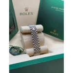 RLX Datejust m278344-0035/0036 Bright Blue Dial 31mm Domed Diamond Oyster Watch - Image 15