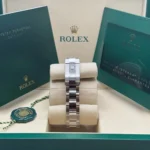 RLX Datejust m278344-0035/0036 Bright Blue Dial 31mm Domed Diamond Oyster Watch - Image 6