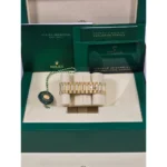 RLX Day-Date "President" 40mm Yellow Gold Silver Index Dial - 228238 - Image 8