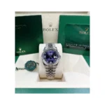 RLX Datejust 36mm 126234 Datejust Aubergine Purple Diamond Roman Oyster Stainless Steel - Image 3