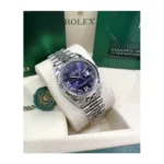 RLX Datejust 36mm 126234 Datejust Aubergine Purple Diamond Roman Oyster Stainless Steel - Image 5