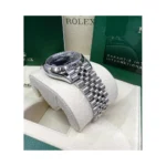 RLX Datejust 36mm 126234 Datejust Aubergine Purple Diamond Roman Oyster Stainless Steel - Image 7