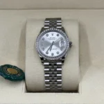 RLX Datejust m278384RBR-0033/0034 Silver 31mm Dial Oyster Watch - Image 12